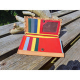 Handmade Boho Hair on Hide Wallet|Waled Boho wedi wneud â llaw