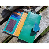 Cheveux Boho faits à la main sur cacher le portefeuille| Waled Boho wedi wneud â llaw