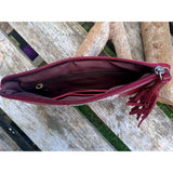 Handmade Boho Hair on Hide Purse|Pwrs Boho wedi wneud â llaw