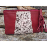 Handmade Boho Hair on Hide Purse|Pwrs Boho wedi wneud â llaw