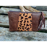 Handmade Boho Hair on Hide Purse|Pwrs Boho wedi wneud â llaw