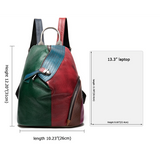 Iris Leather Backpack|Bag Cefn Lledr Iris