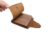 Brown Hautton Wallet|Waled Hautton Brown - Lledar