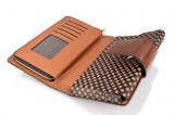 Brown Hautton Clutch Wallet|Waled Ddal Hautton - Lledar