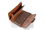 Brown Hautton Clutch Wallet|Waled Ddal Hautton - Lledar