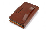 Brown Hautton Clutch Wallet|Waled Ddal Hautton - Lledar