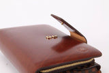 Brown Hautton Clutch Wallet|Waled Ddal Hautton - Lledar