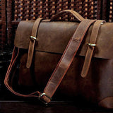 Mustang Cedar Briefcase|Bag Dogfennau Mustang Cedar - Lledar 