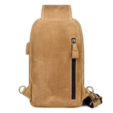 Madryn Leather Back Pack|Sach Gefn Lledr Madryn