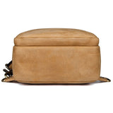 Madryn Leather Back Pack|Sach Gefn Lledr Madryn