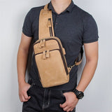 Madryn Leather Back Pack|Sach Gefn Lledr Madryn