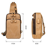 Madryn Leather Back Pack|Sach Gefn Lledr Madryn