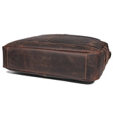 Olivier Crazy Horse Briefcase|Bag Dogfennau Crazy Horse Olivier - Lledar