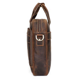 Steffan Crazy Horse Briefcase|Bag Dogfennau Crazy Horse Steffan