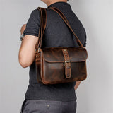 Harrison Vintage Sling Leather Bag|Bag Sling Hynafol Harrison