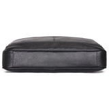 Steffan Black Briefcase|Bag Dogfennau Du Steffan