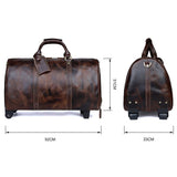 Deluxe Hebog Travel Bag Suitcase Attachment|Bag Teithio ag Atodiad Siwtces Hebog