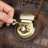 Deluxe Leather Travel Bag|Bag Teithio Lledr