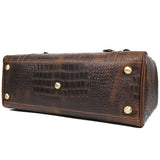 Deluxe Leather Travel Bag|Bag Teithio Lledr