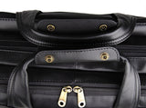 Black Austin Briefcase Laptop Bag|Bag Dogfennau Du Austin - Lledar 