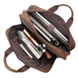 Stallone Crazy Horse Suitcase Attachment Briefcase|Atodiad Teithio Crazy Horse Stallone - Lledar 