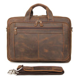 Stallone Crazy Horse Suitcase Attachment Briefcase|Atodiad Teithio Crazy Horse Stallone - Lledar 