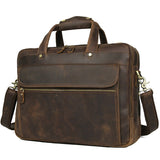 Nicholson Crazy Horse Briefcase|Briffces Crazy Horse Nicholson - Lledar 