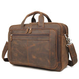 Stallone Crazy Horse Suitcase Attachment Briefcase|Atodiad Teithio Crazy Horse Stallone - Lledar 