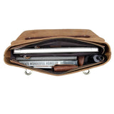 Mustang Cedar Briefcase|Bag Dogfennau Mustang Cedar